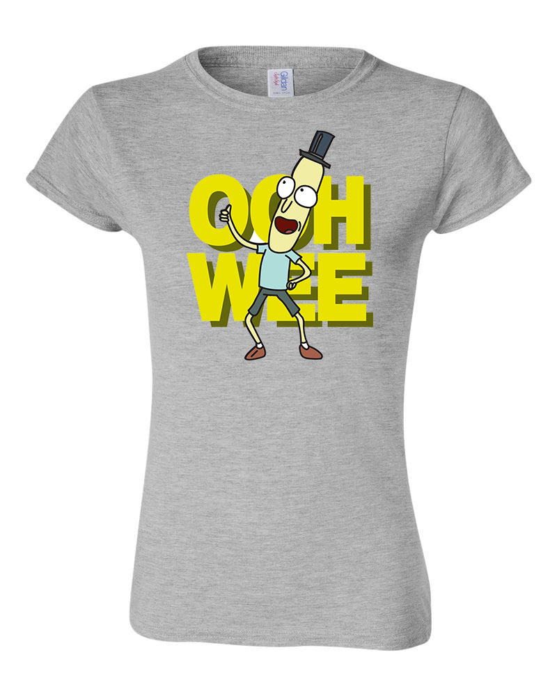 rick és morty Sportszürke Női Póló