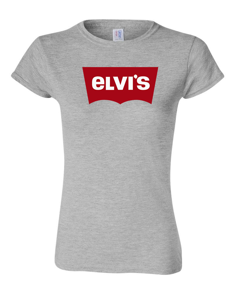 elvis Sportszürke Női Póló