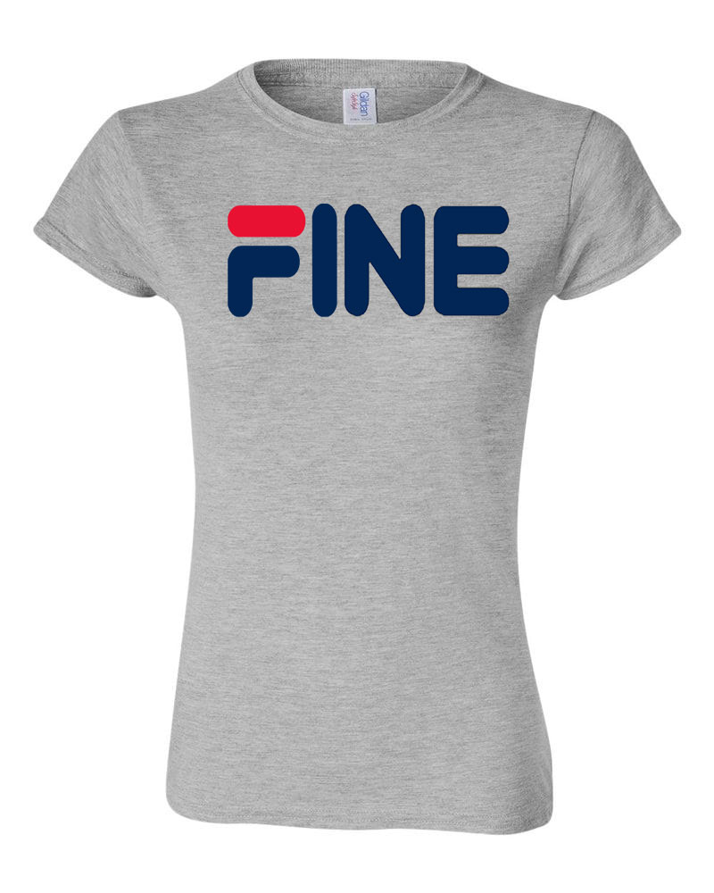 fila fine humor Sportszürke Női Póló
