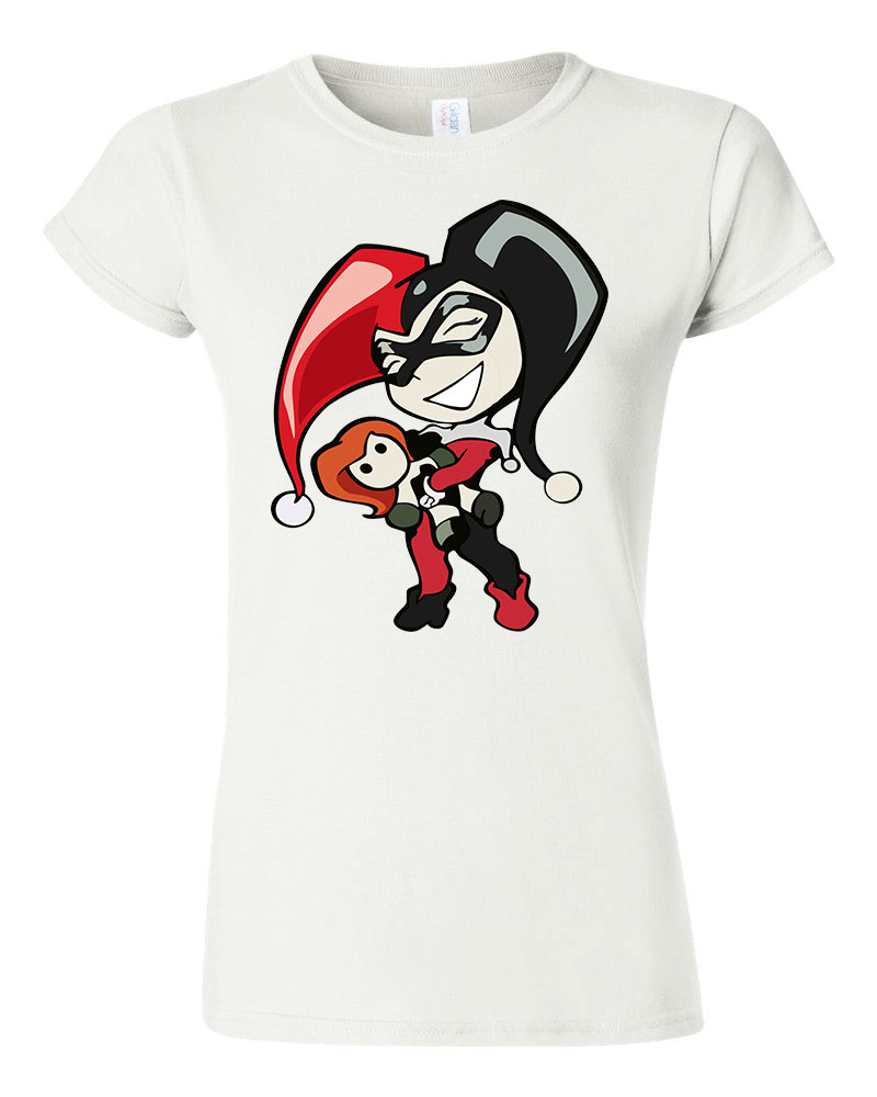 Harley Quinn Fehér Női Póló