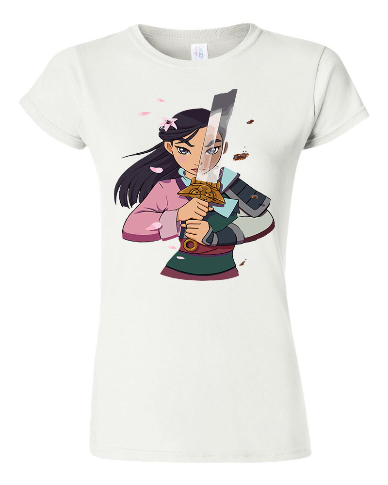 Mulan Fehér Női Póló
