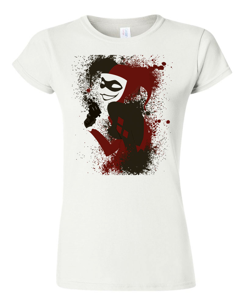 Harley Quinn Fehér Női Póló