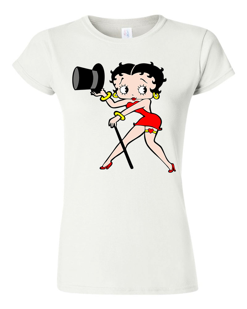 betty boop Fehér Női Póló
