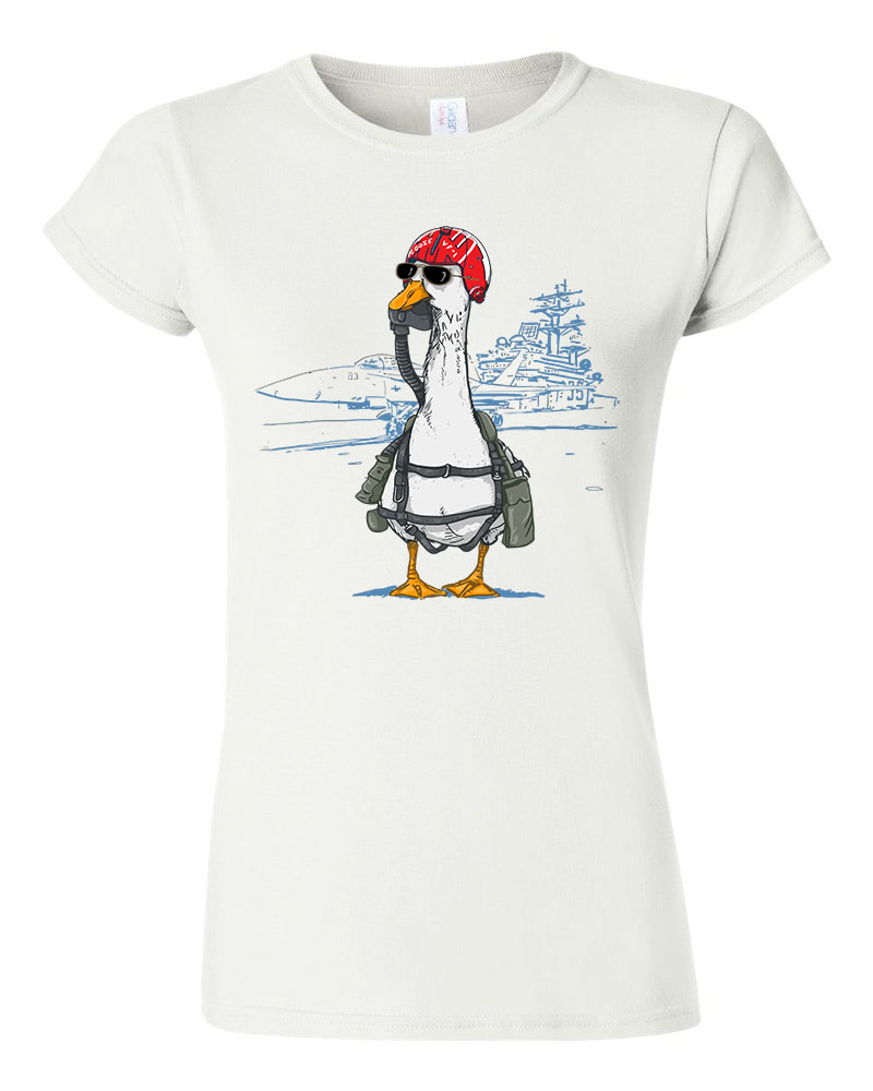 Goose Top Gun Fehér Női Póló