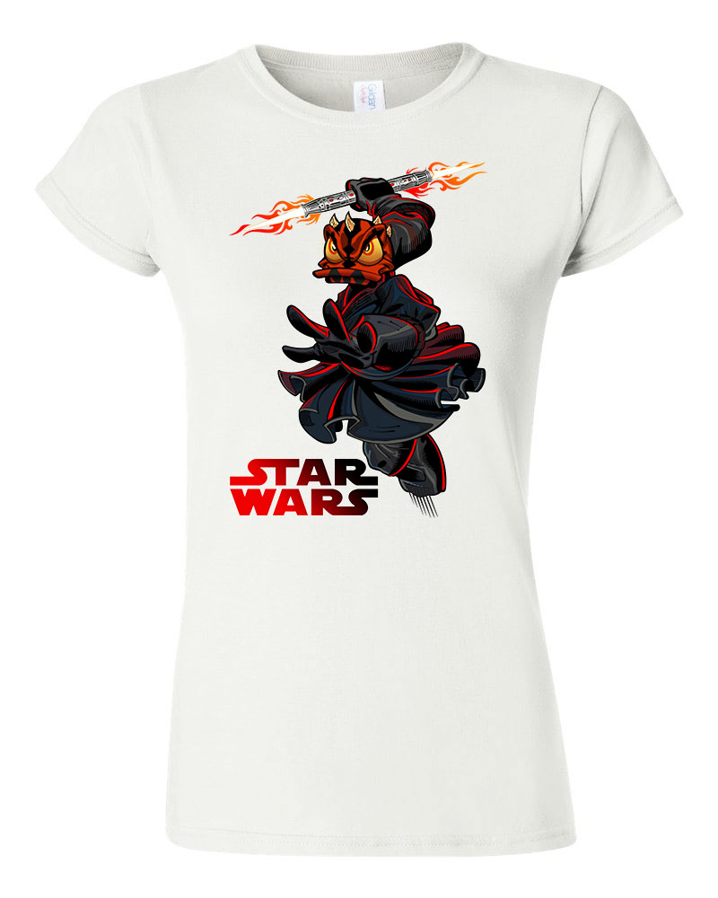 darth maul donald kacsa Fehér Női Póló