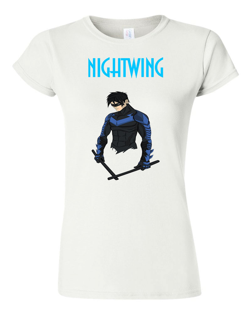 nightwing dc Fehér Női Póló