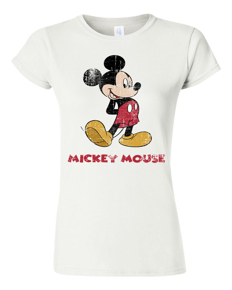 mickey egér Fehér Női Póló