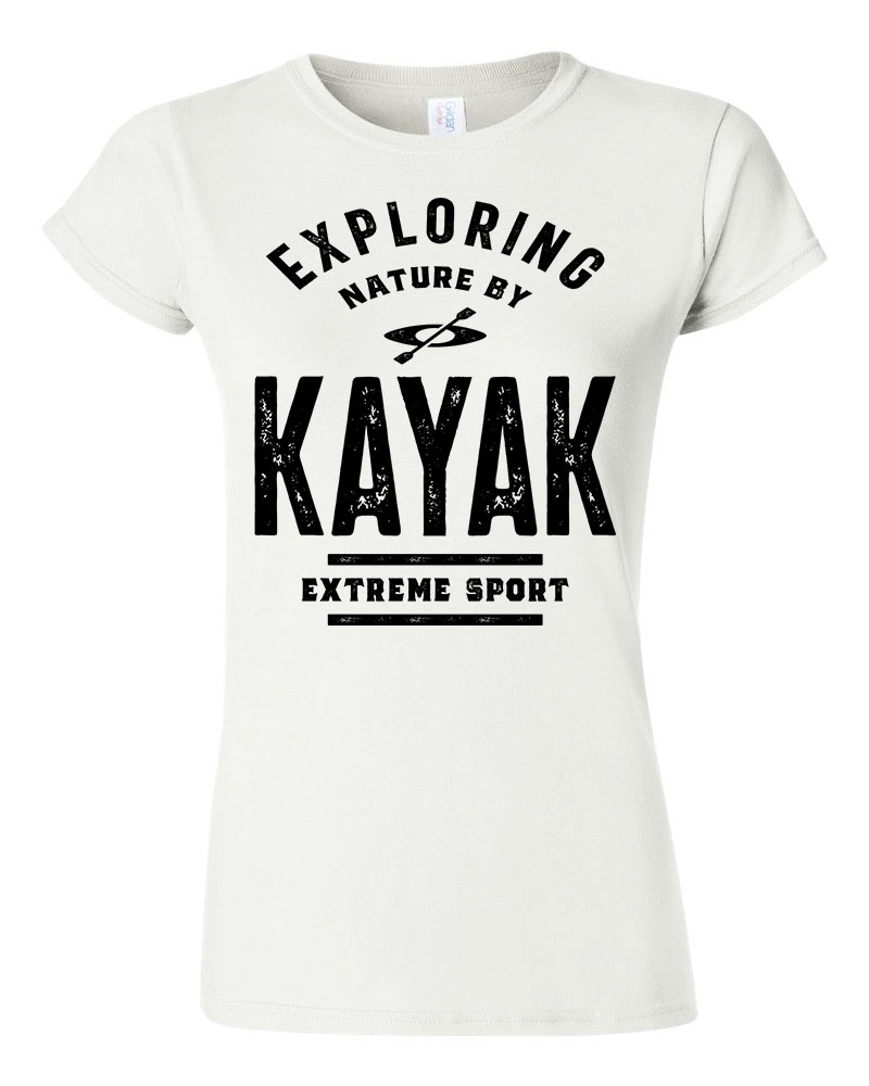 kajak kenu kayak Fehér Női Póló