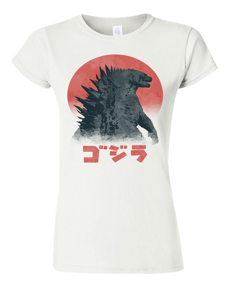 godzilla Fehér Női Póló