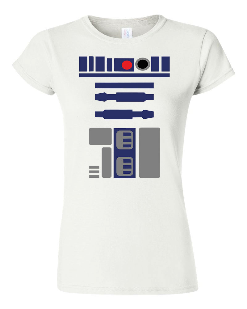 star wars r2d2 Fehér Női Póló