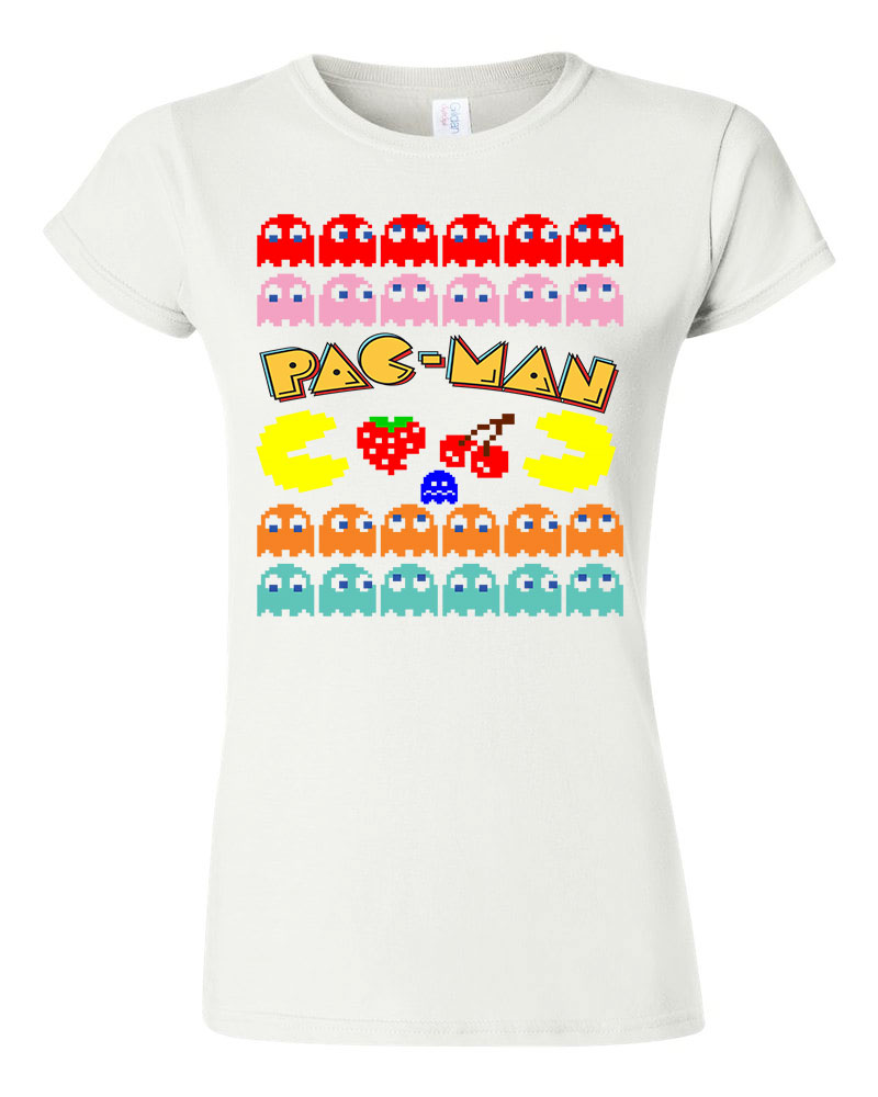 pac man Fehér Női Póló