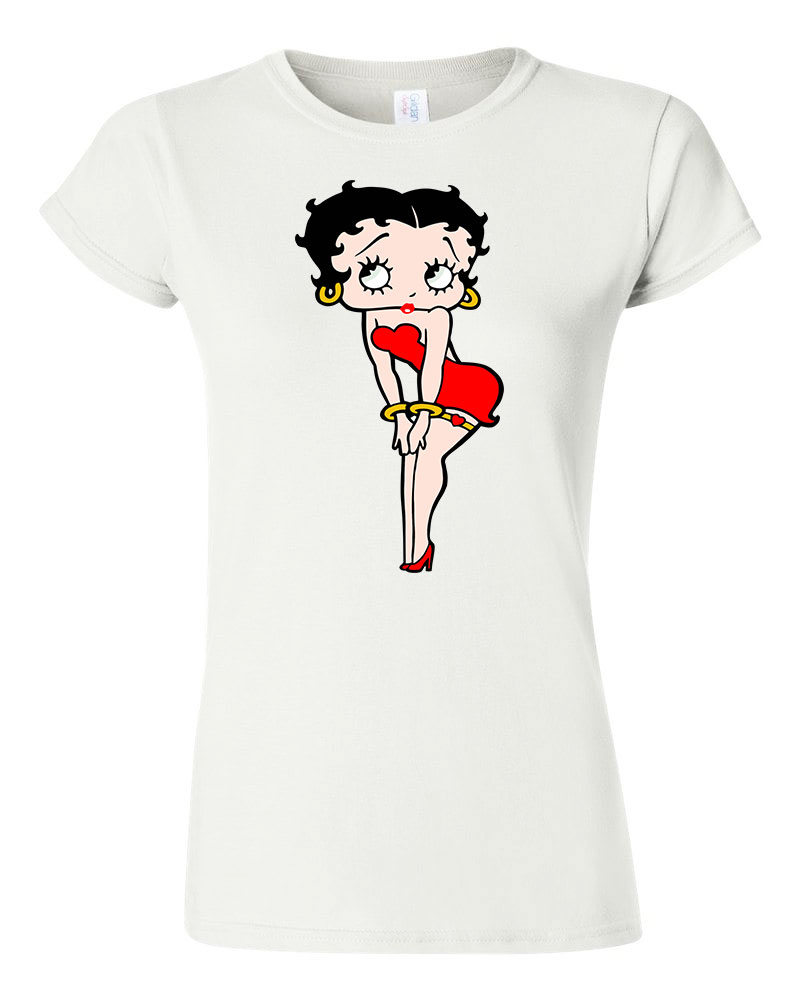 betty boop Fehér Női Póló
