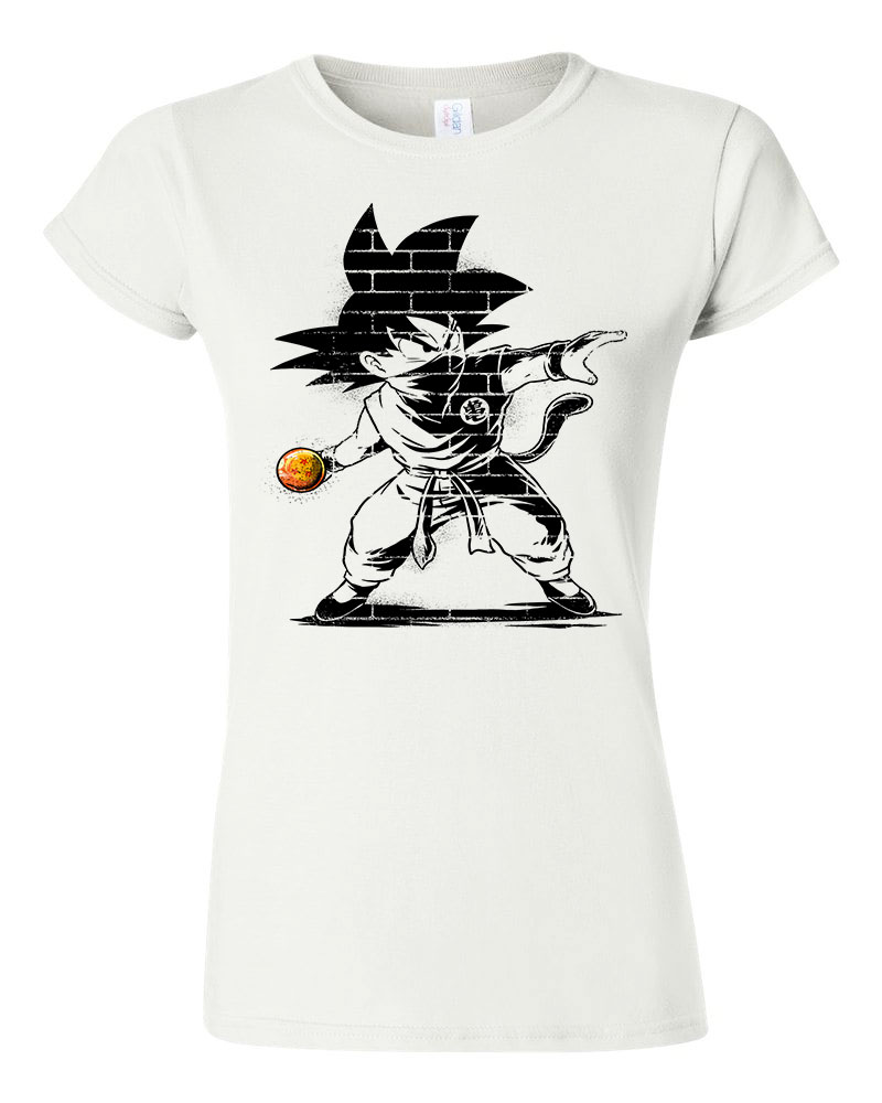son goku dragon ball Fehér Női Póló