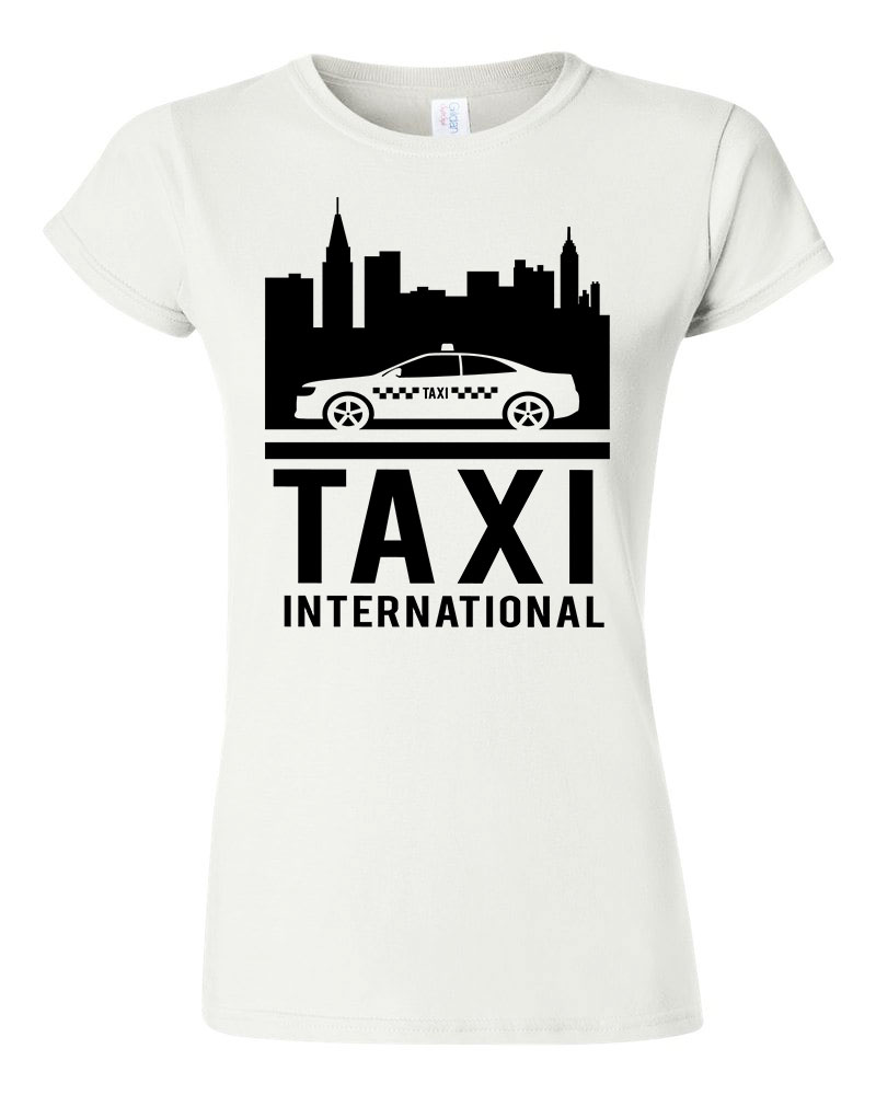 Taxis taxi Fehér Női Póló