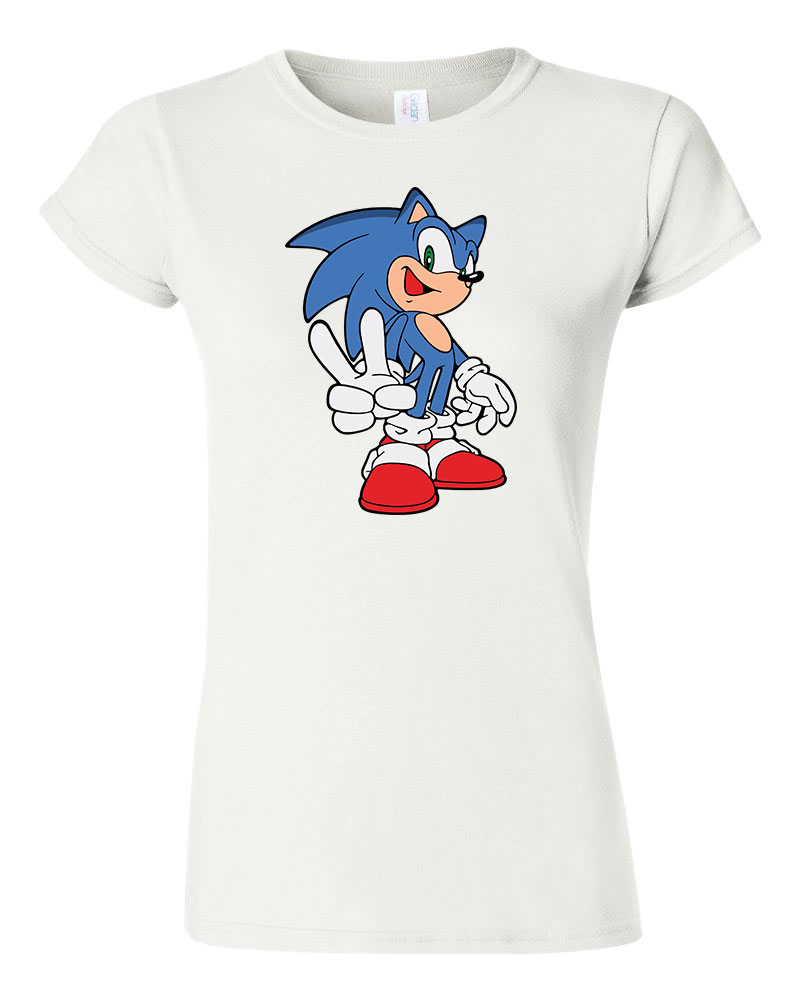 Sonic Fehér Női Póló