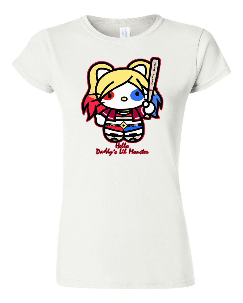 Harley Quinn Fehér Női Póló