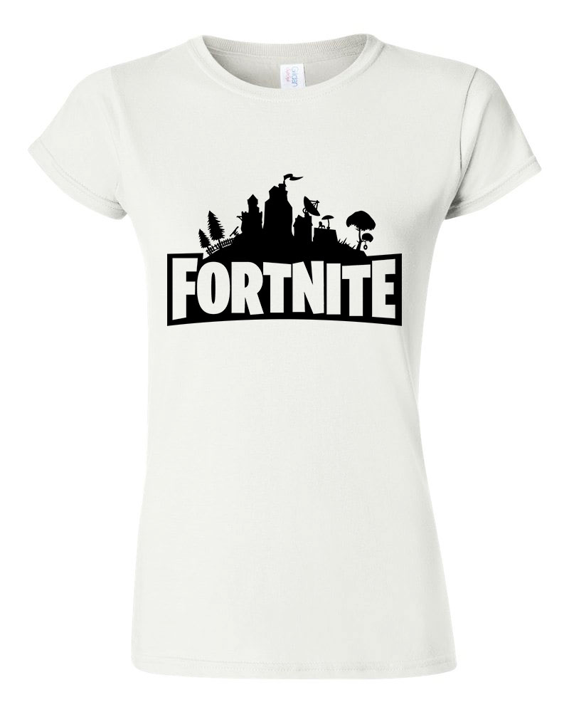 Fortnite Fehér Női Póló