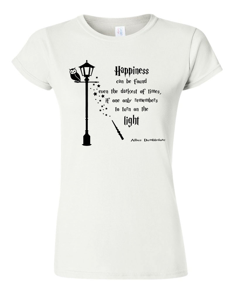 Harry Potter Dumbledore Idézet Fehér Női Póló