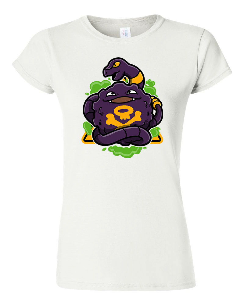 Pokemon Koffing Fehér Női Póló