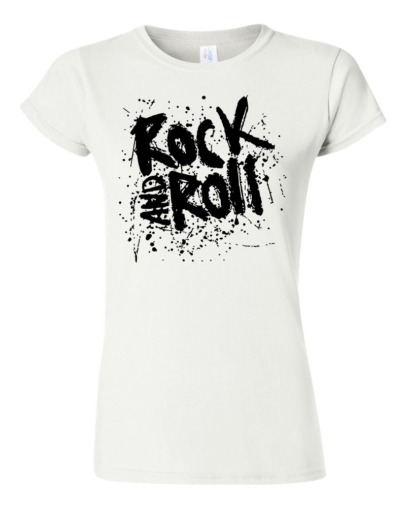 rock n roll Fehér Női Póló