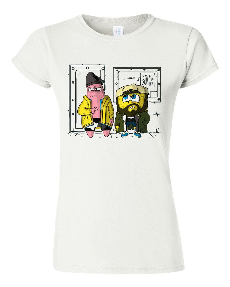 spongya bob jay és néma bob Fehér Női Póló