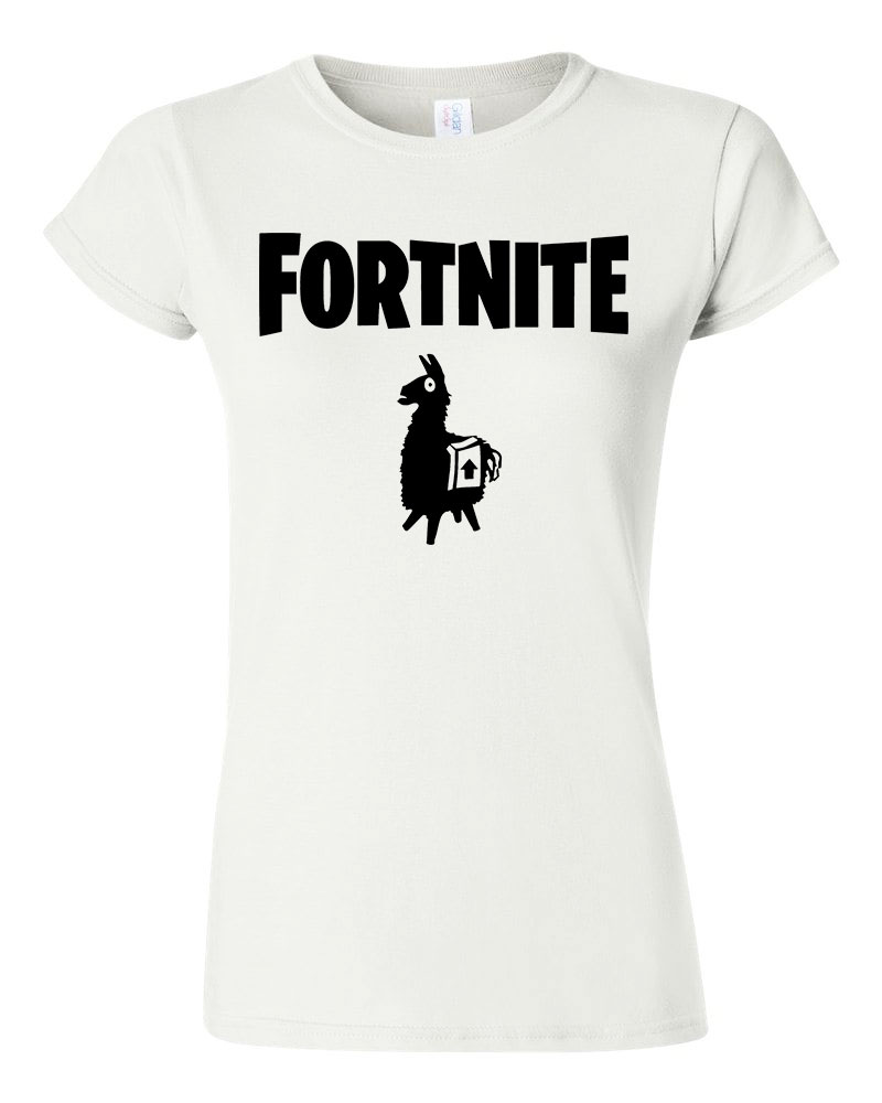 fortnite loot láma Fehér Női Póló