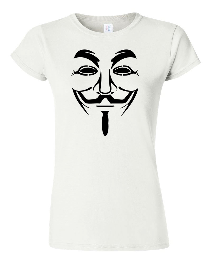 Anonymus vendetta Fehér Női Póló