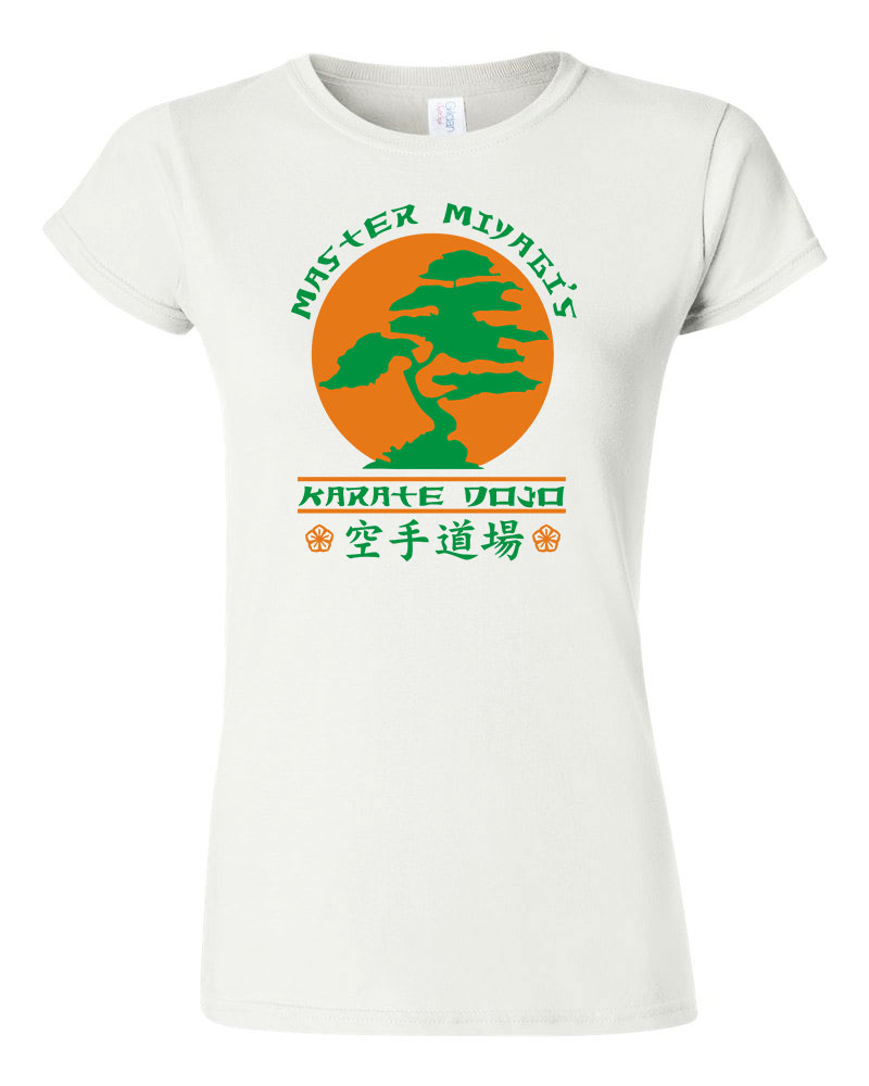 miyagi karate kölyök Fehér Női Póló