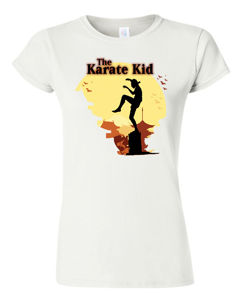 Karate Kölyök Karate Kid Fehér Női Póló