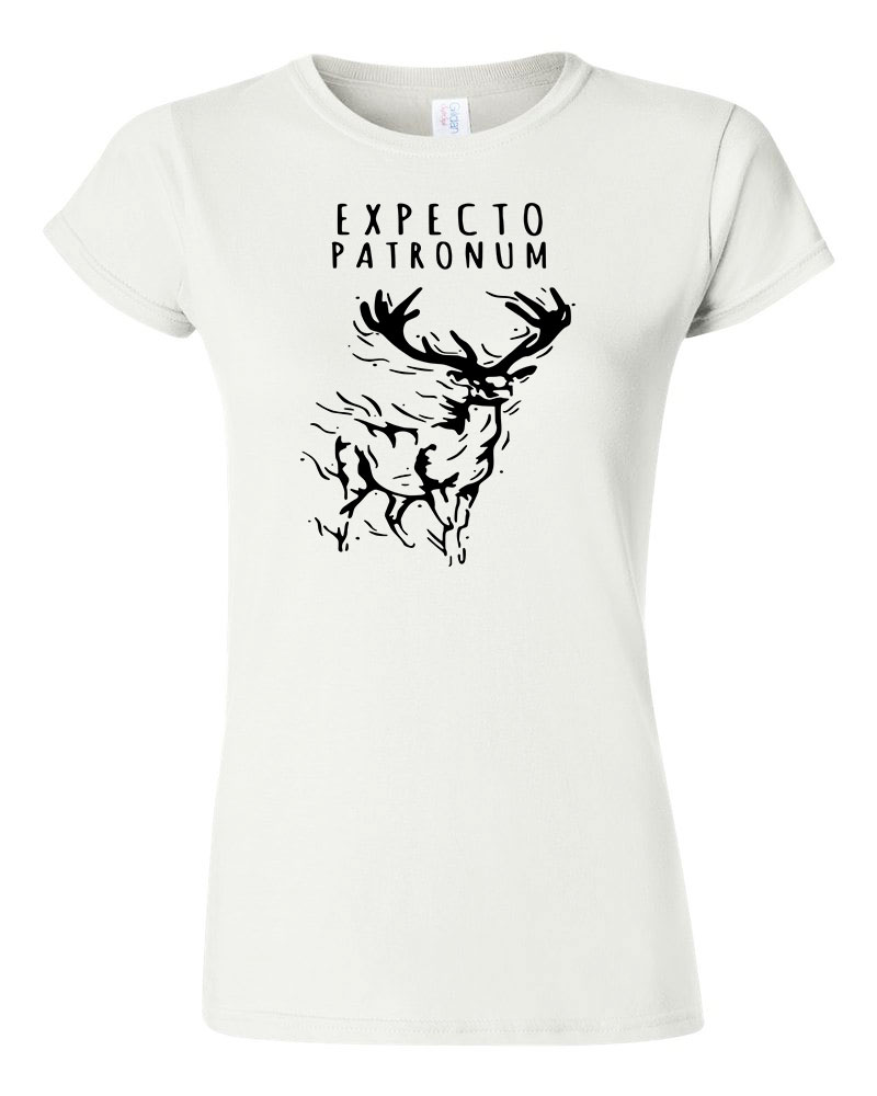 harry potter expecto patronum patronus Fehér Női Póló