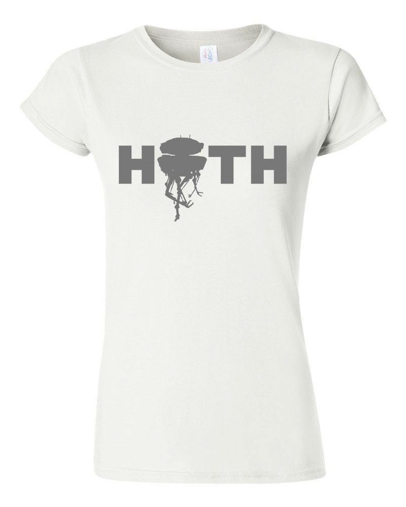 star wars hoth bolygó Fehér Női Póló