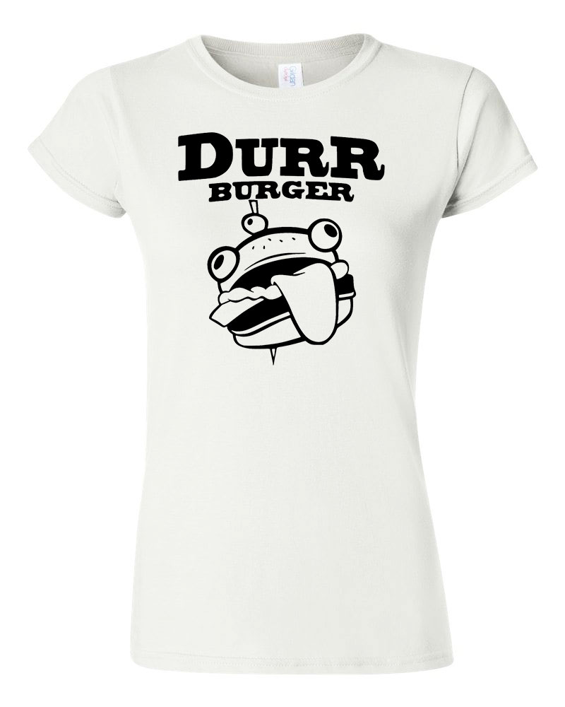 durr burger fortnite Fehér Női Póló