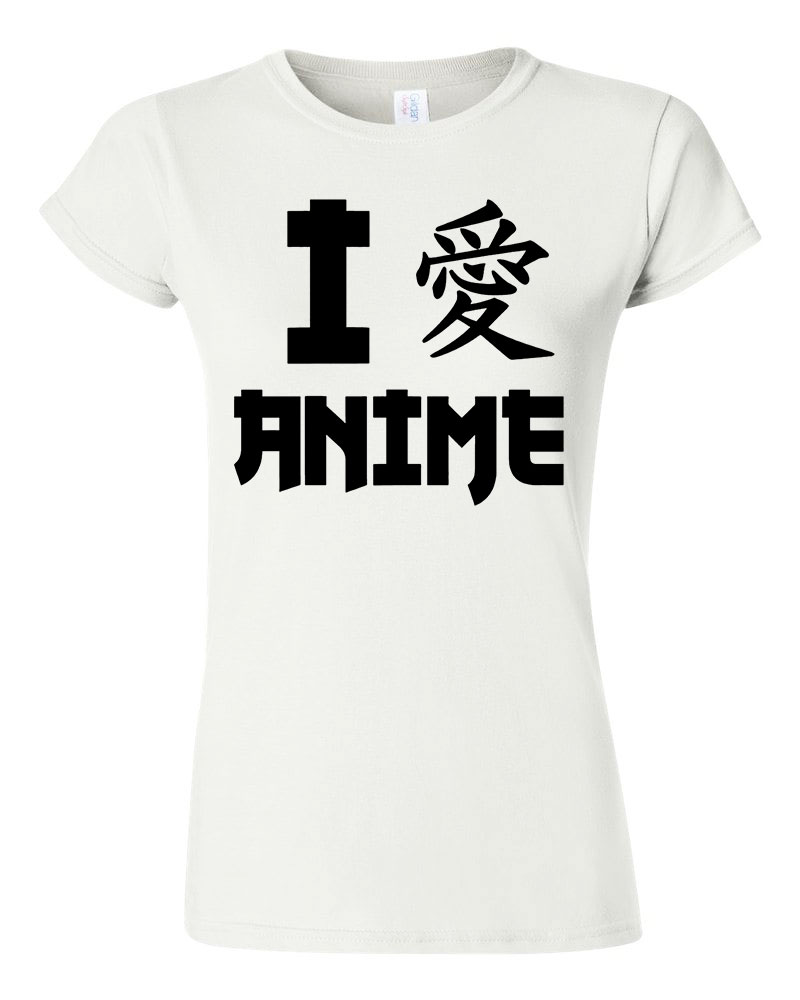 anime Fehér Női Póló
