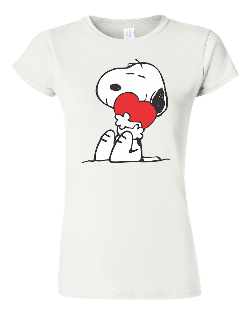 snoopy Fehér Női Póló