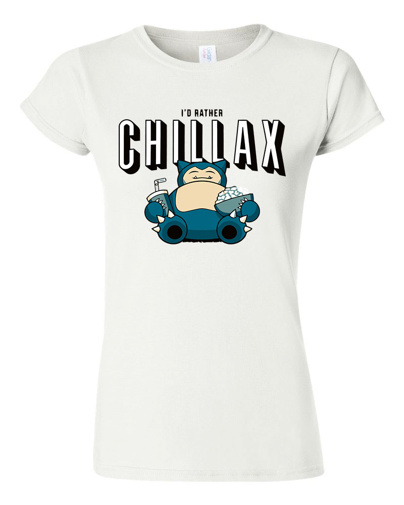 snorlax pokemon Fehér Női Póló