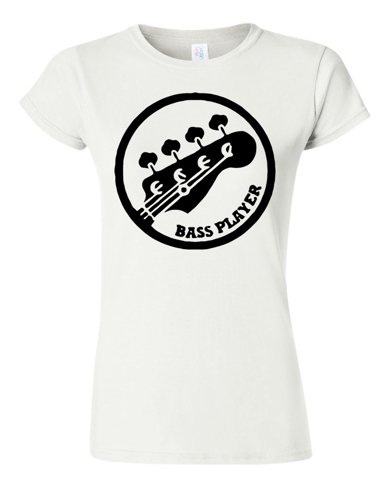 gitár gitárs bass gitár Fehér Női Póló