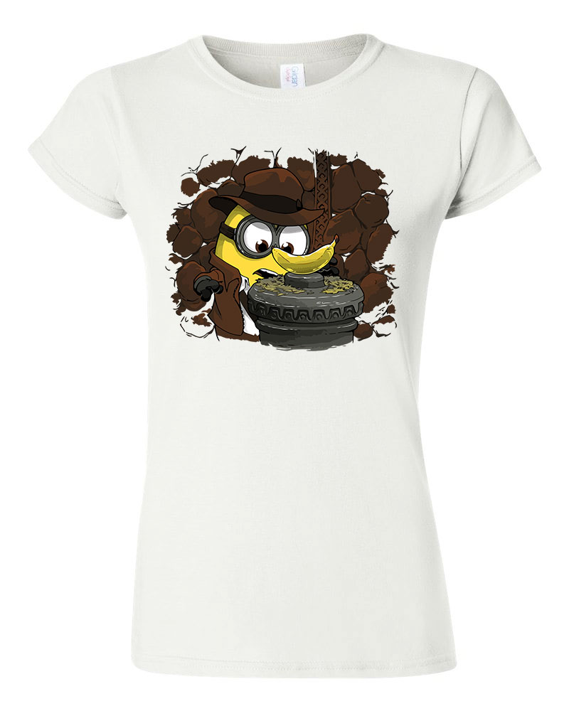 banana minions minyonok Fehér Női Póló