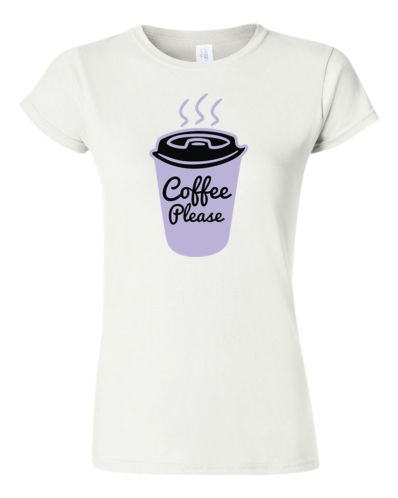 coffee kávé Fehér Női Póló