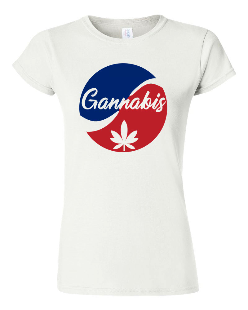 cannabis kanabisz  Fehér Női Póló
