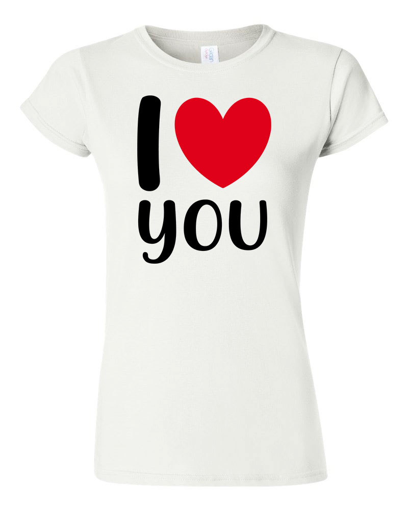 i love you Fehér Női Póló