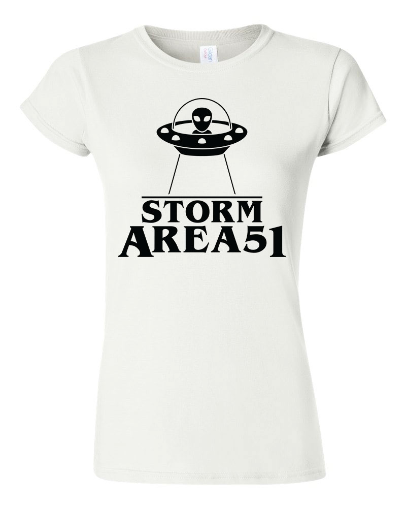 area 51 51 es körzet ufo Fehér Női Póló