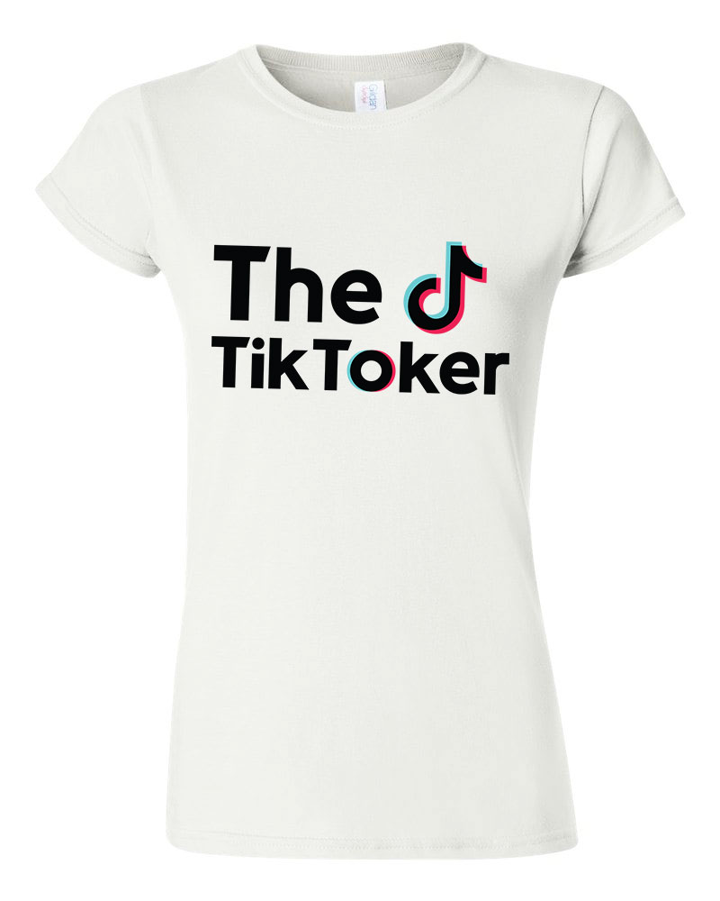 tik tok Fehér Női Póló
