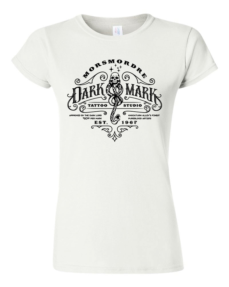 dark mark harry potter Fehér Női Póló