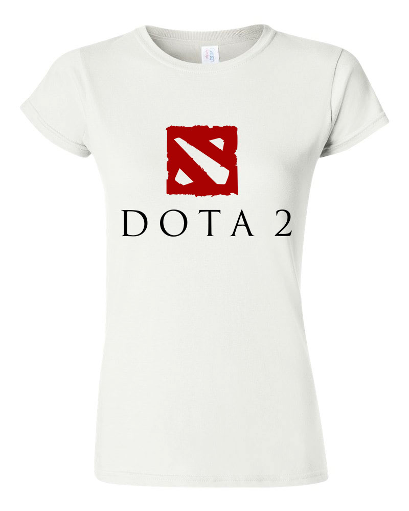 dota 2 gamer Fehér Női Póló
