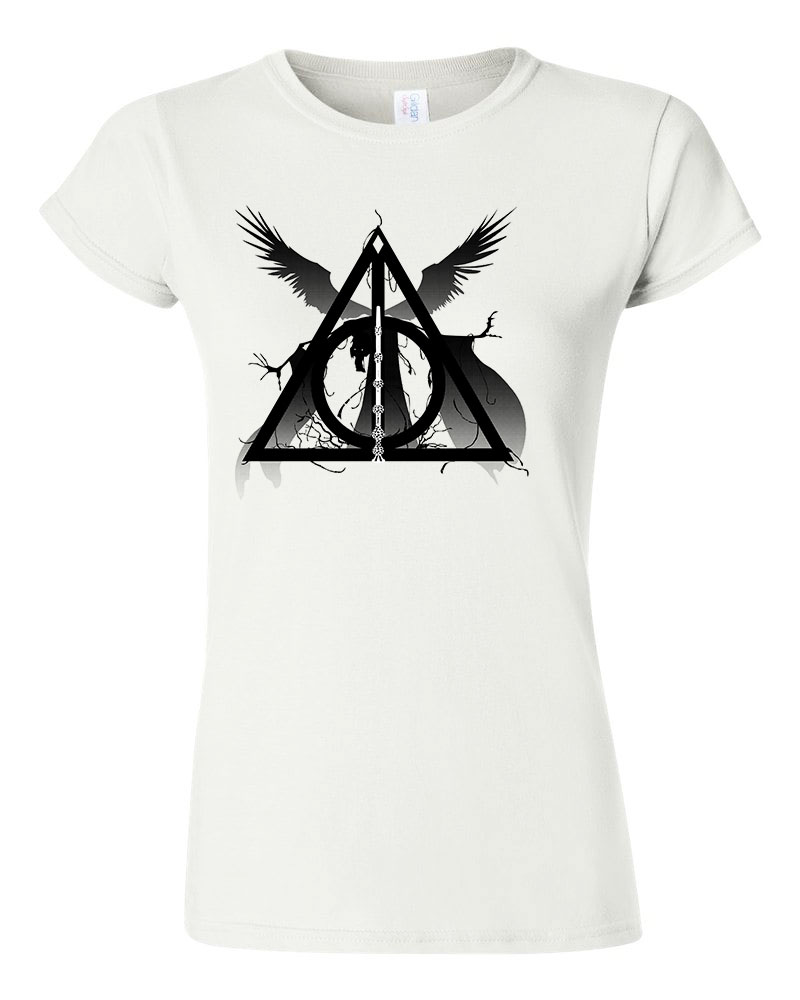 harry potter halál ereklyéi Fehér Női Póló