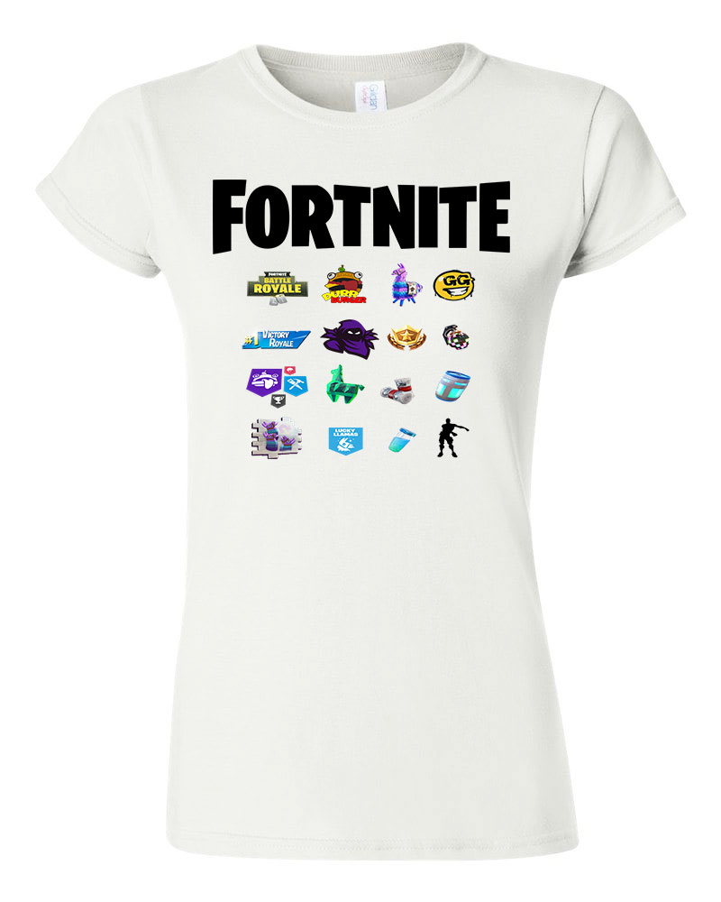 fortnite loot láma Fehér Női Póló