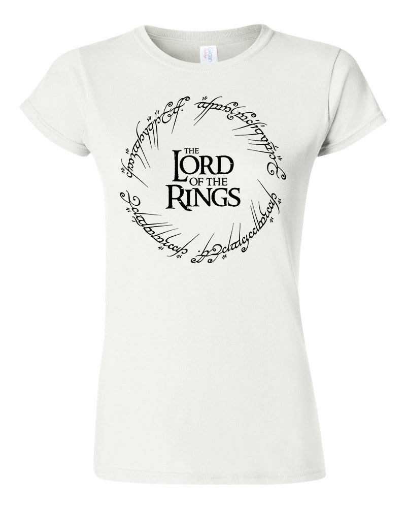 gyűrűk ura the lord of the rings Fehér Női Póló