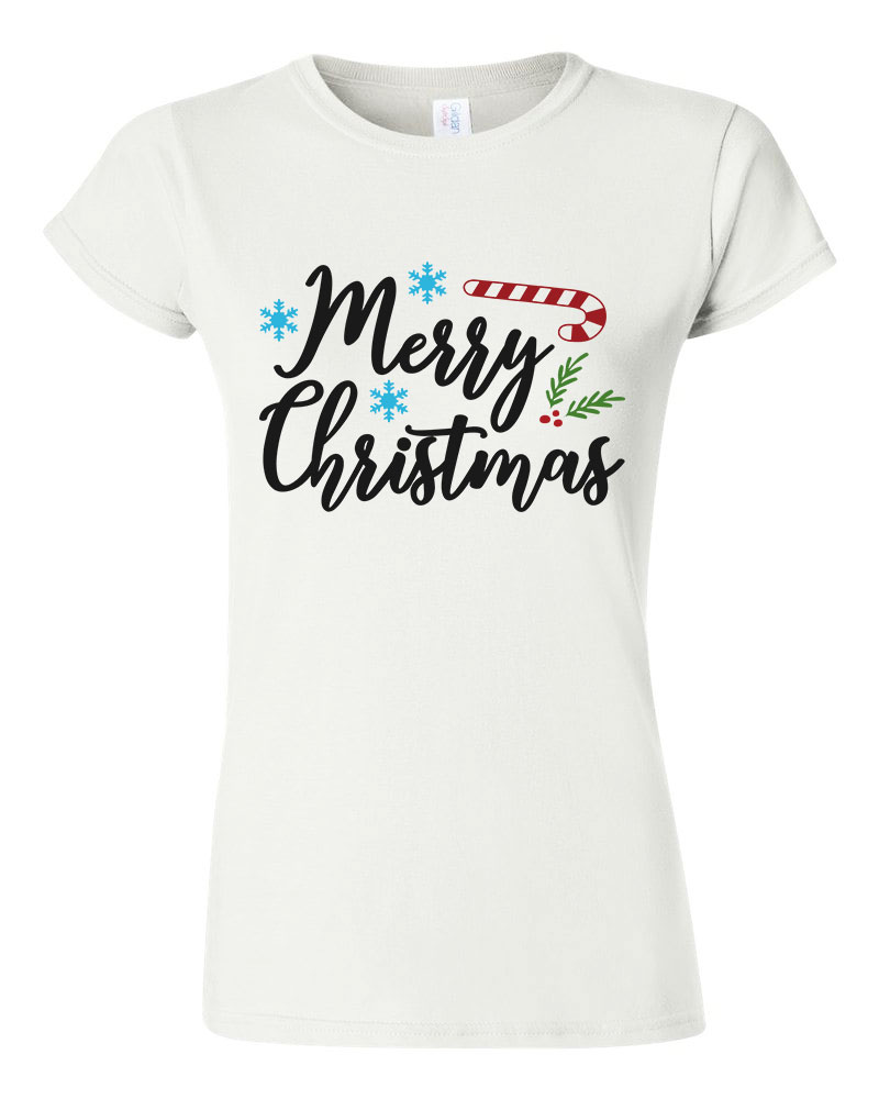 karácony christmas Fehér Női Póló