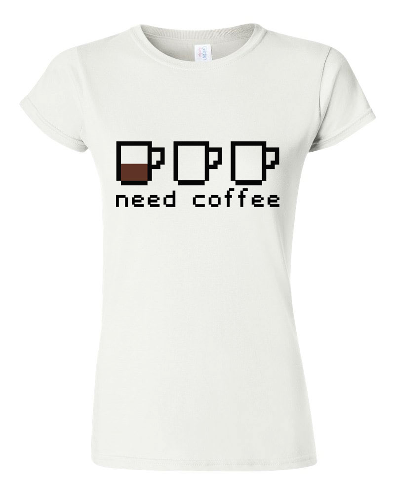kávé coffee Fehér Női Póló