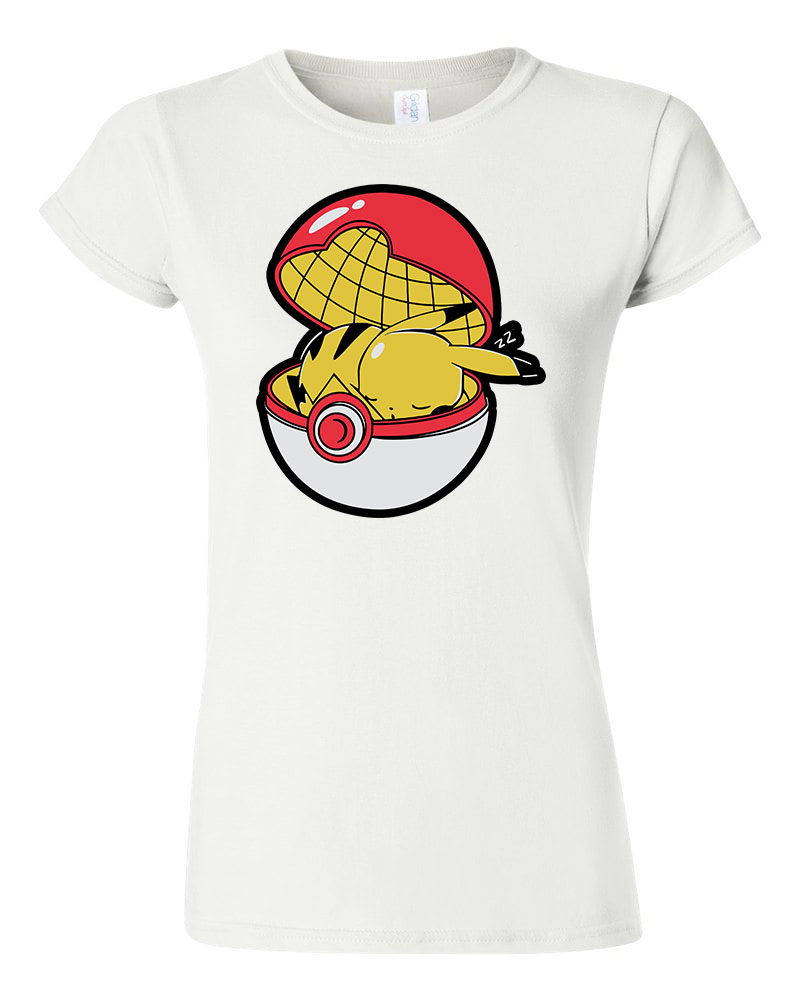 pokemon pikachu Fehér Női Póló